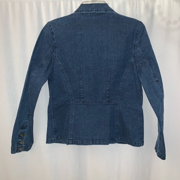 Talbots‎ Women’s Petites Denim Jacket Size 4 - Picture 5 of 5